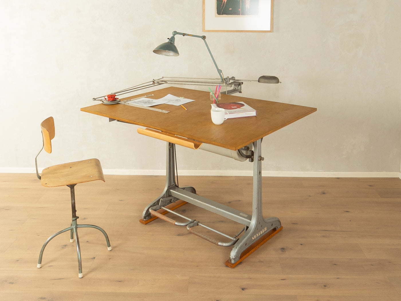 1950s drawing table, Nestler