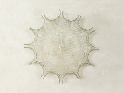 Frosted glass wall and ceiling lamp, Kaiser Leuchten