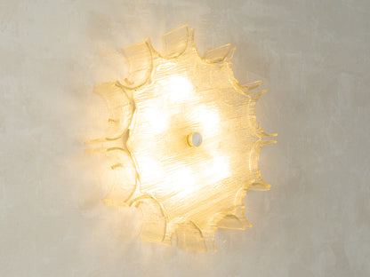 Frosted glass wall and ceiling lamp, Kaiser Leuchten