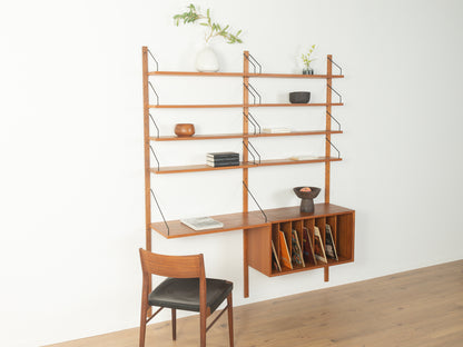 1960er Jahre Wandregal, Poul Cadovius