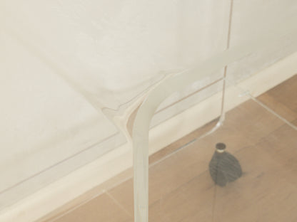 1960s acrylic side table,