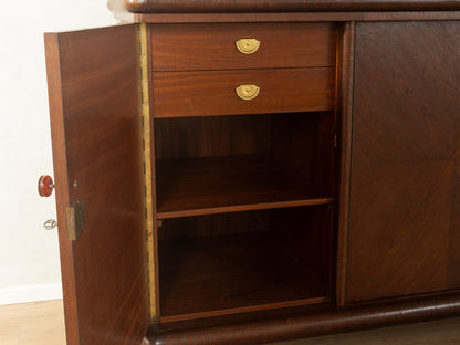 1920er Jahre Art déco Vitrine