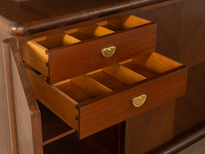 1920er Jahre Art déco Vitrine