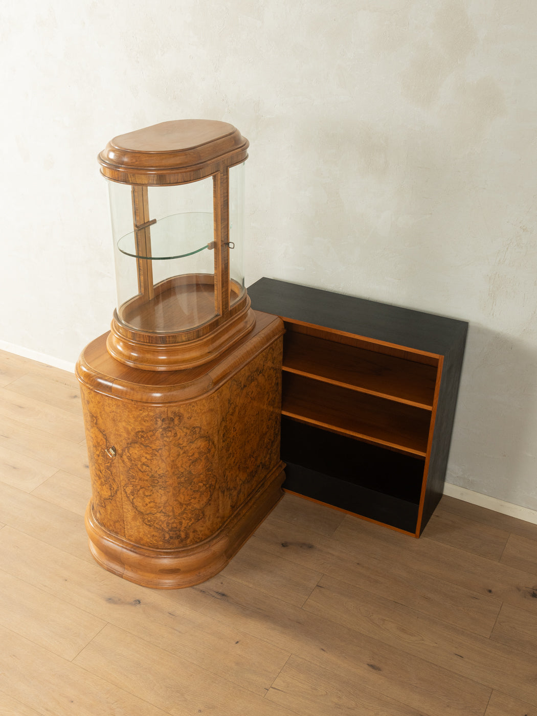 1930er Jahre Art déco Vitrine