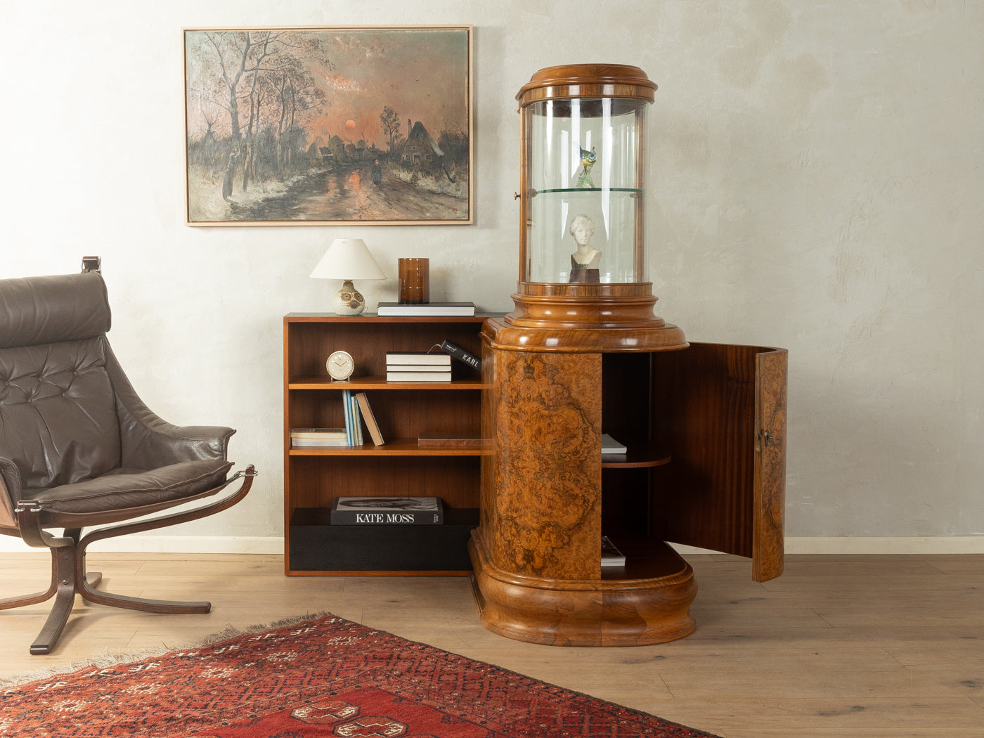 1930er Jahre Art Déco Vitrine - Bild 9