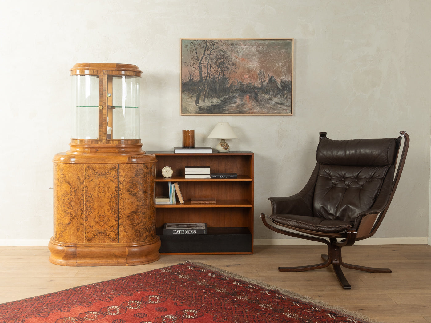 1930er Jahre Art Déco Vitrine - Bild 1