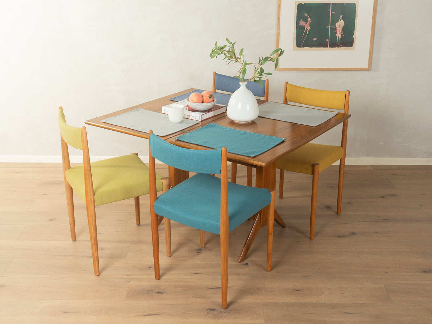 1950s dining table, Wilhelm Renz