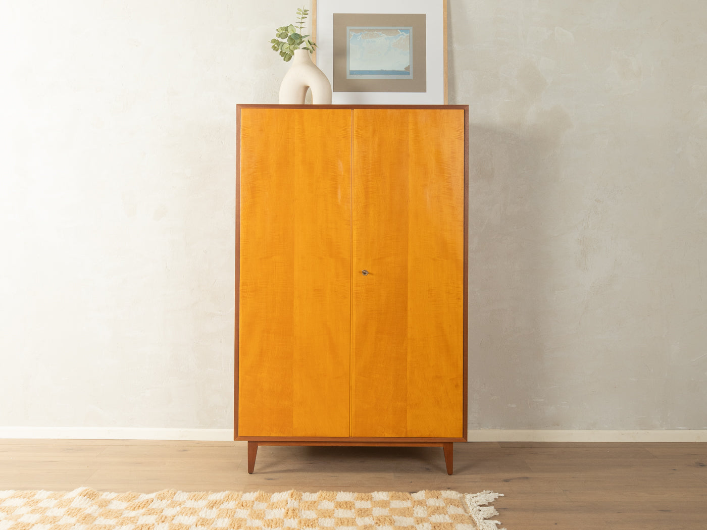 1950er Jahre Kleiderschrank, Oldenburger Möbelwerkstätten