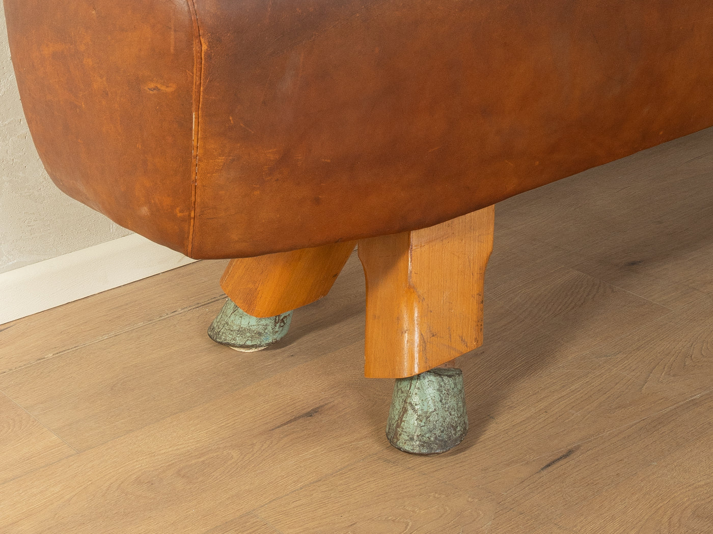 1960s pommel horse bench