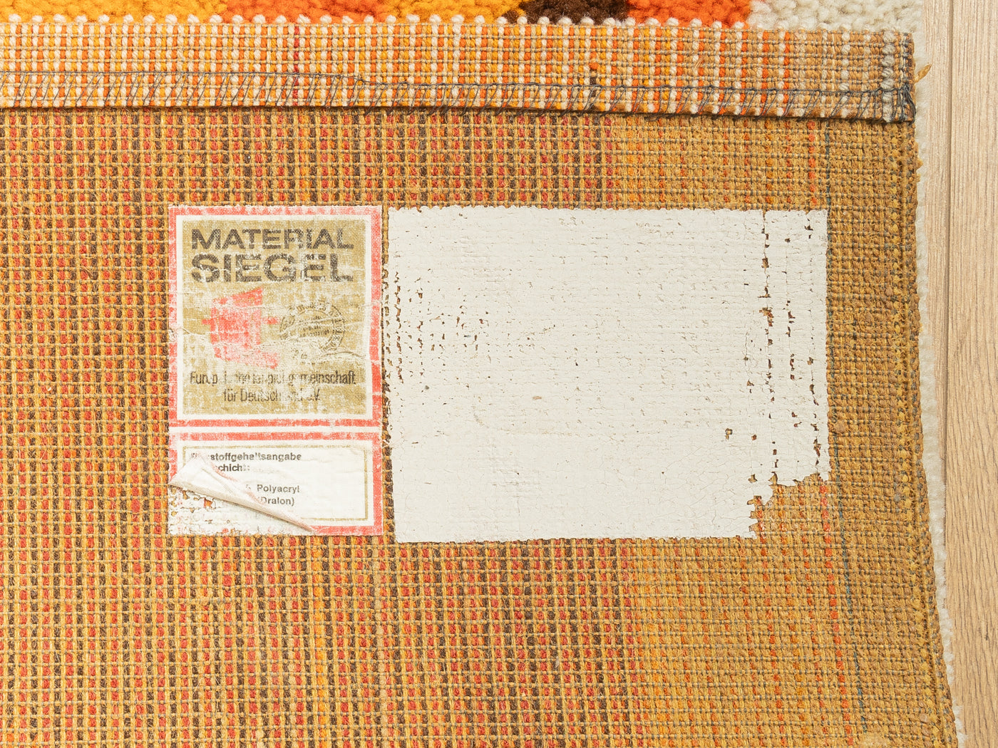 1970er Jahre Space Age Teppich, 200 x 291