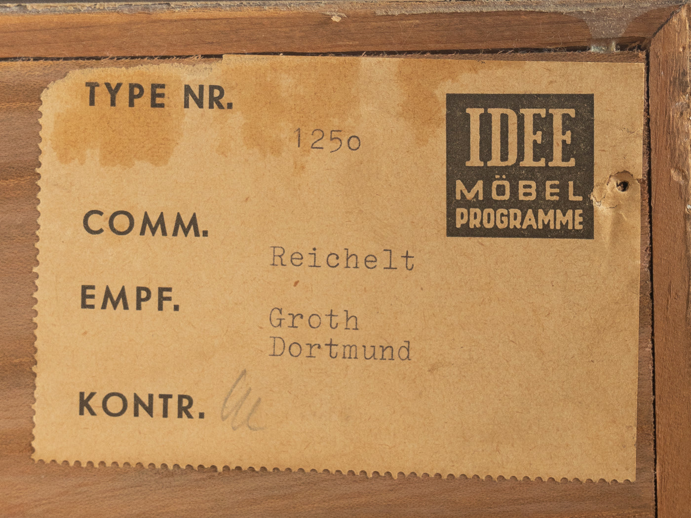 Einzigartiges Sideboard, Oldenburger Möbelwerkstätten