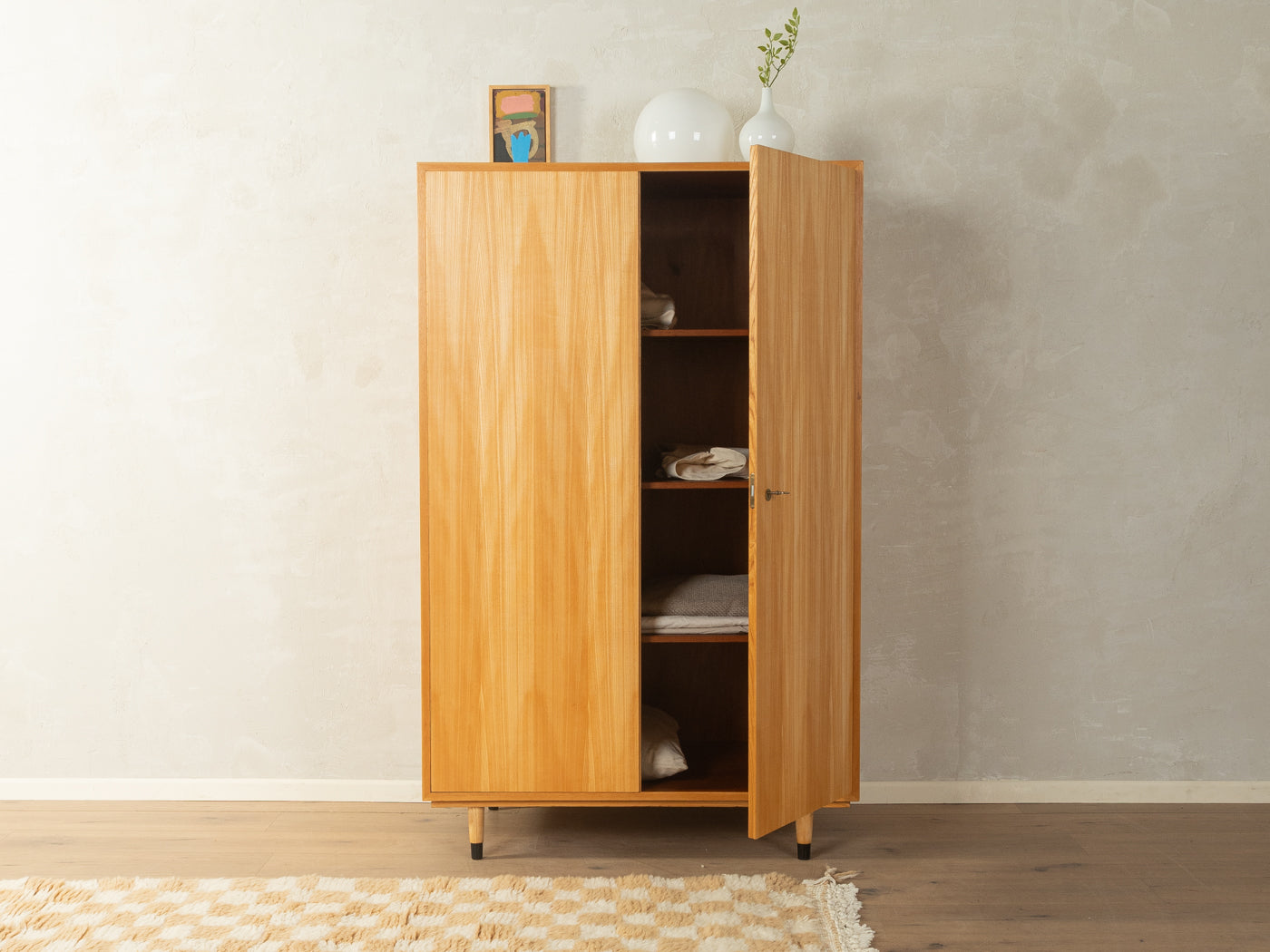 1950er Jahre Kleiderschrank, Oldenburger Möbelwerkstätten