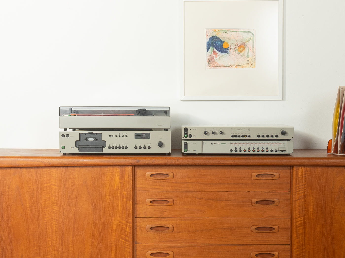 BRAUN Studio HIFI 501 Komplettanlage, Dieter Rams