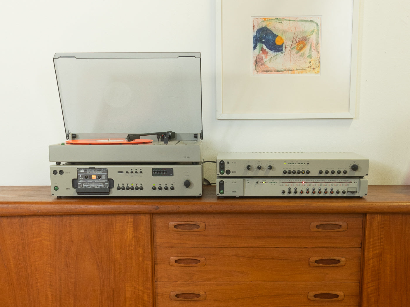 BRAUN Studio HIFI 501 Komplettanlage, Dieter Rams