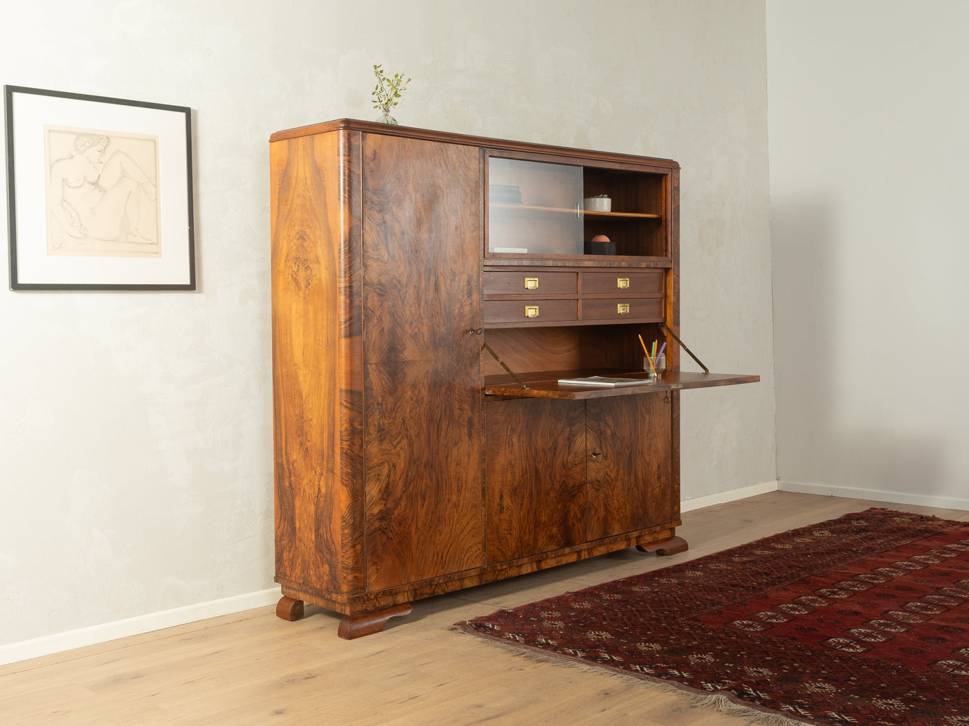 1920s Art Deco Writing Desk