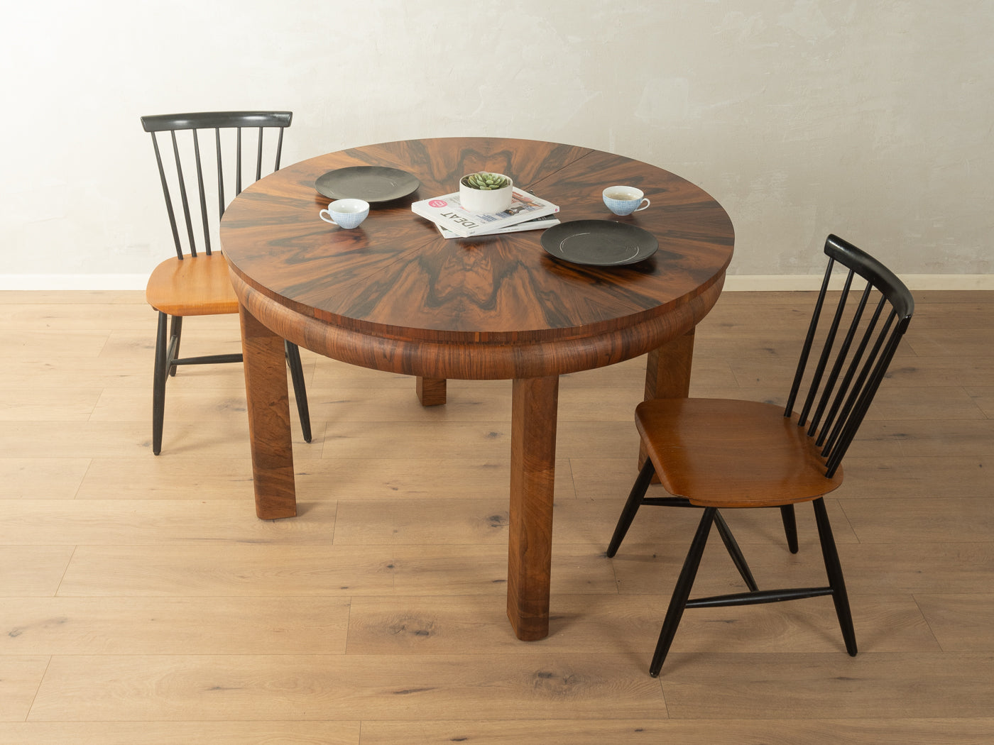 Art déco Butterfly-Esstisch