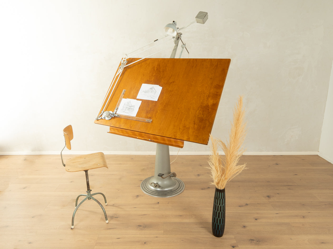 1950er Jahre Zeichentisch, Nike Eskilstuna