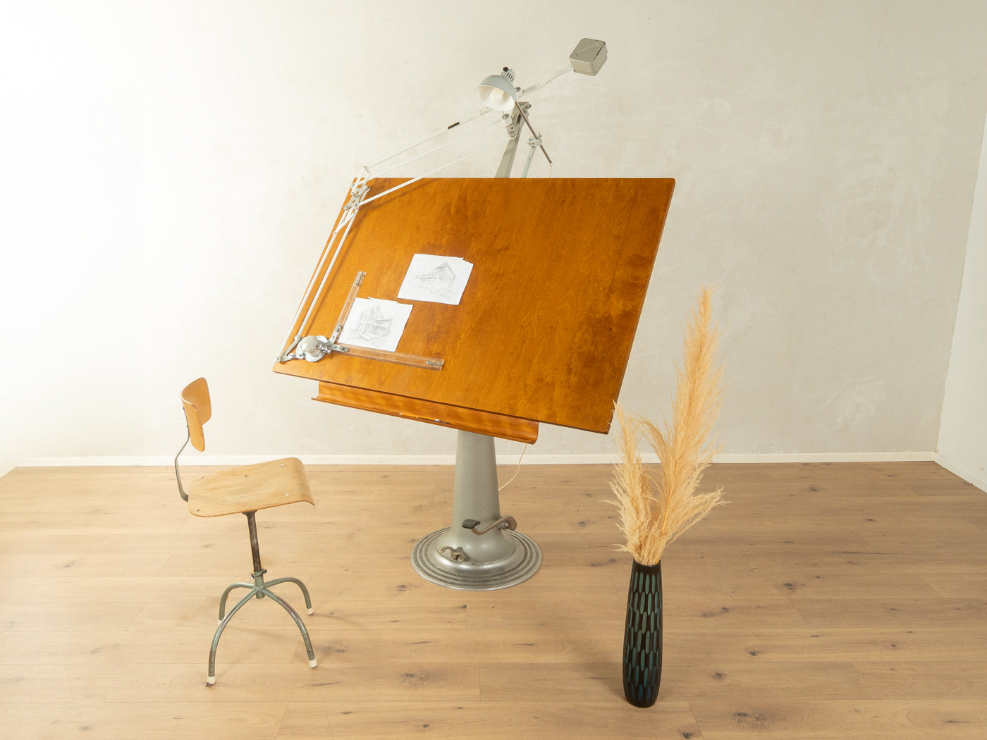 1950er Jahre Zeichentisch, Nike Eskilstuna