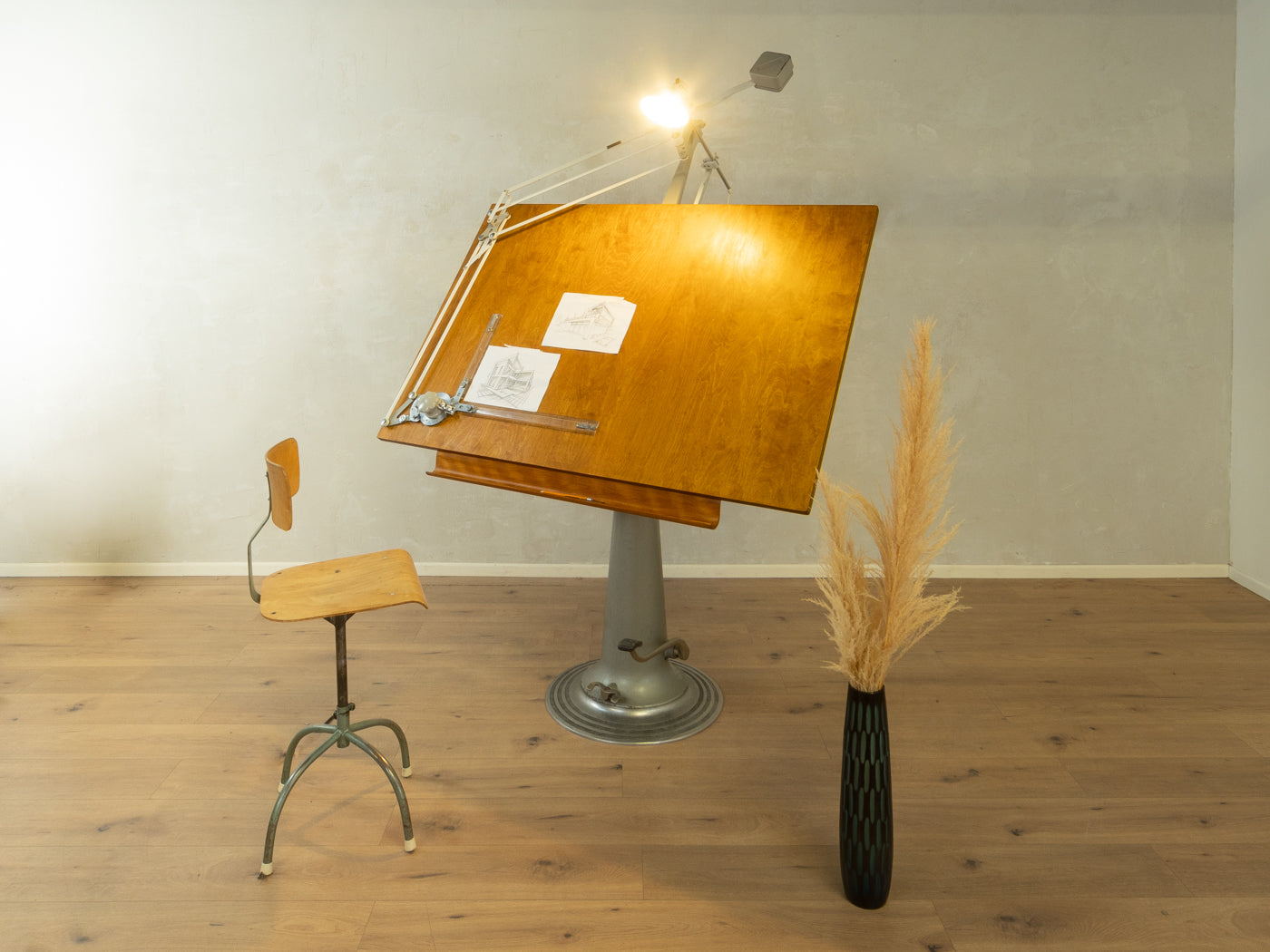 1950er Jahre Zeichentisch, Nike Eskilstuna