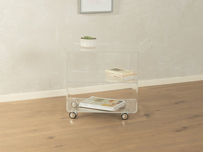 1960er Jahre Acryl Beistelltisch