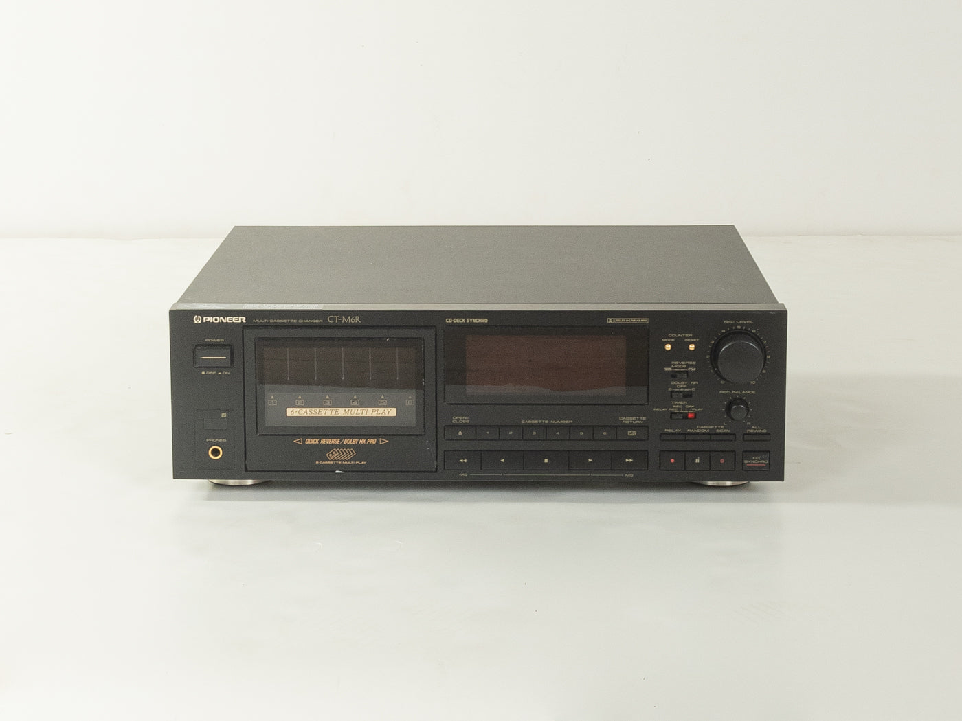 CT-M6R Kassettendeck Pioneer, 1990er Jahre