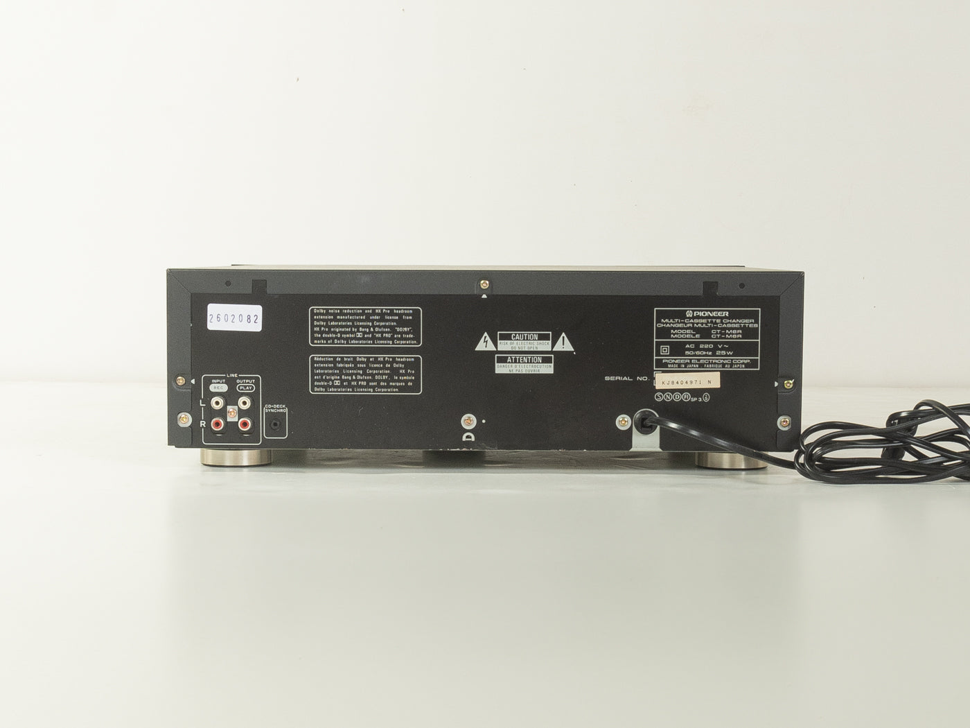 CT-M6R Kassettendeck Pioneer, 1990er Jahre