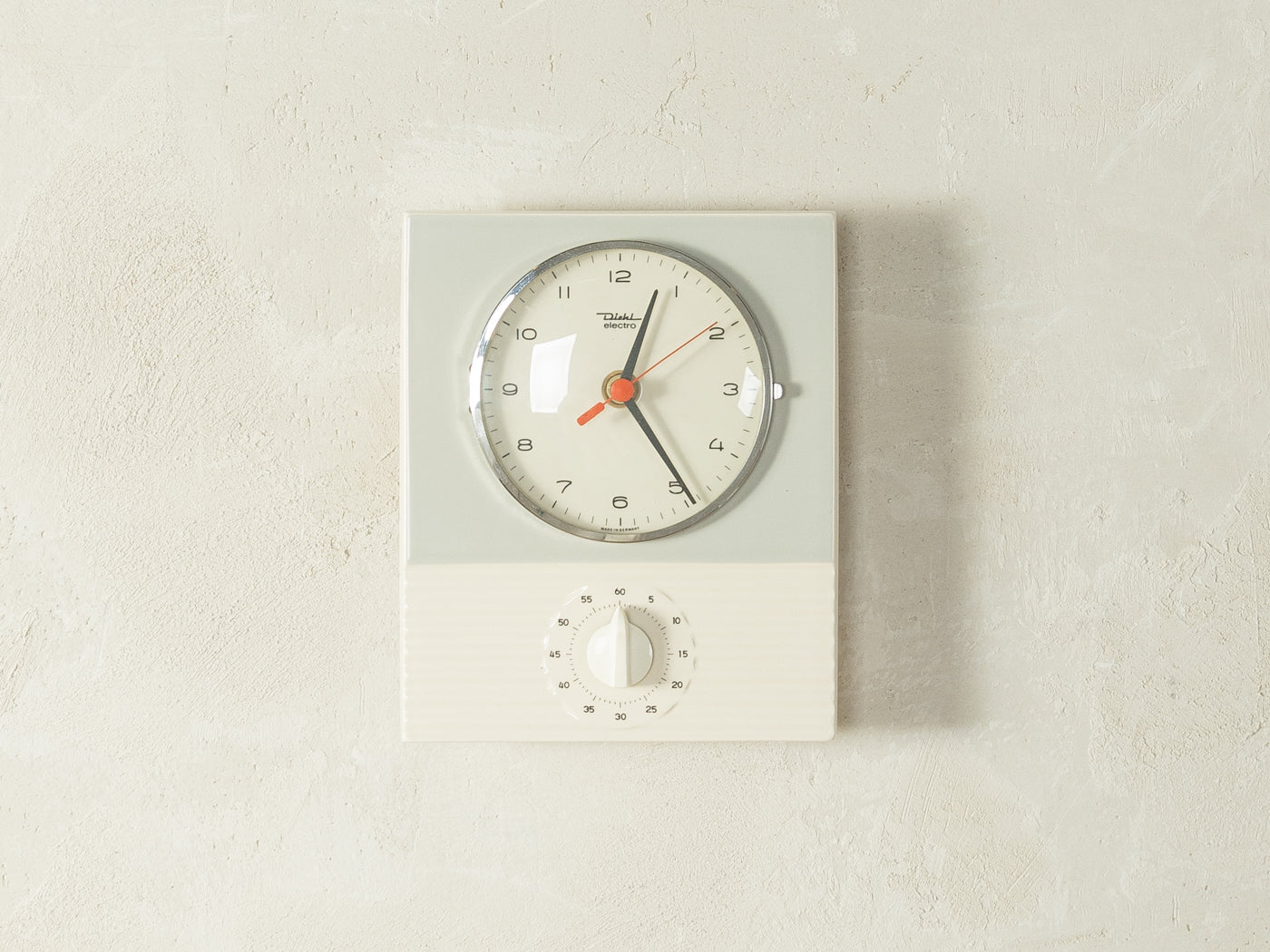 1960s Wall Clock, Diehl Electro
