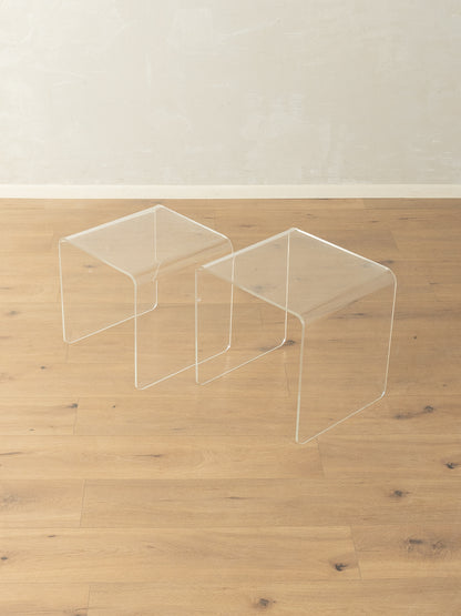 1970s Space Age Side Tables
