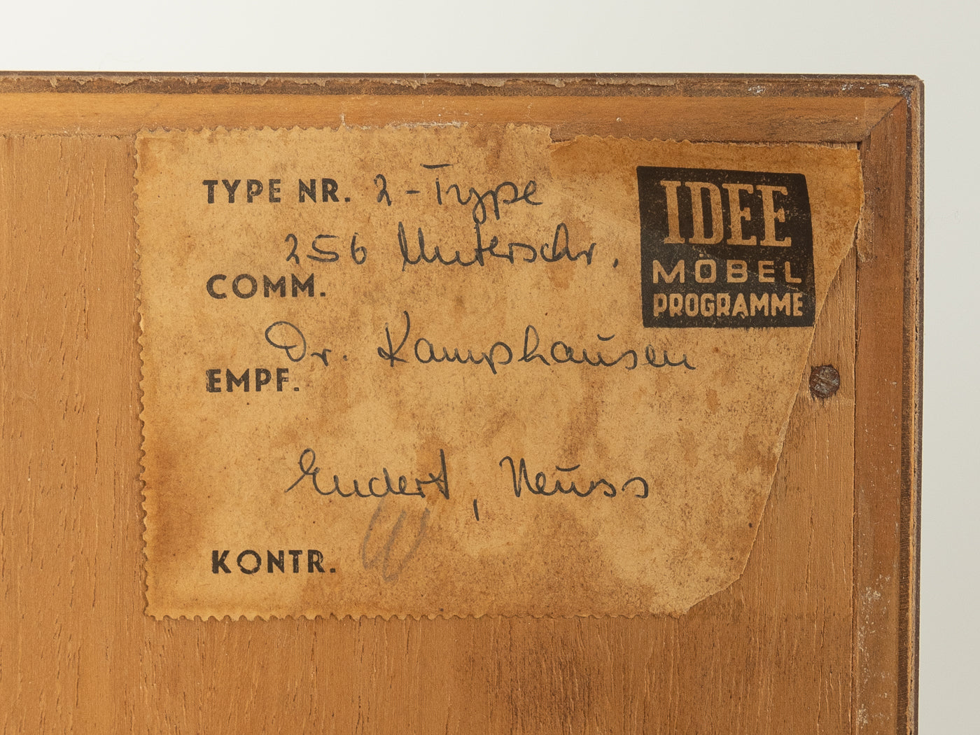 1950er Jahre Kommode, Oldenburger Möbelwerkstätten - Bild 6
