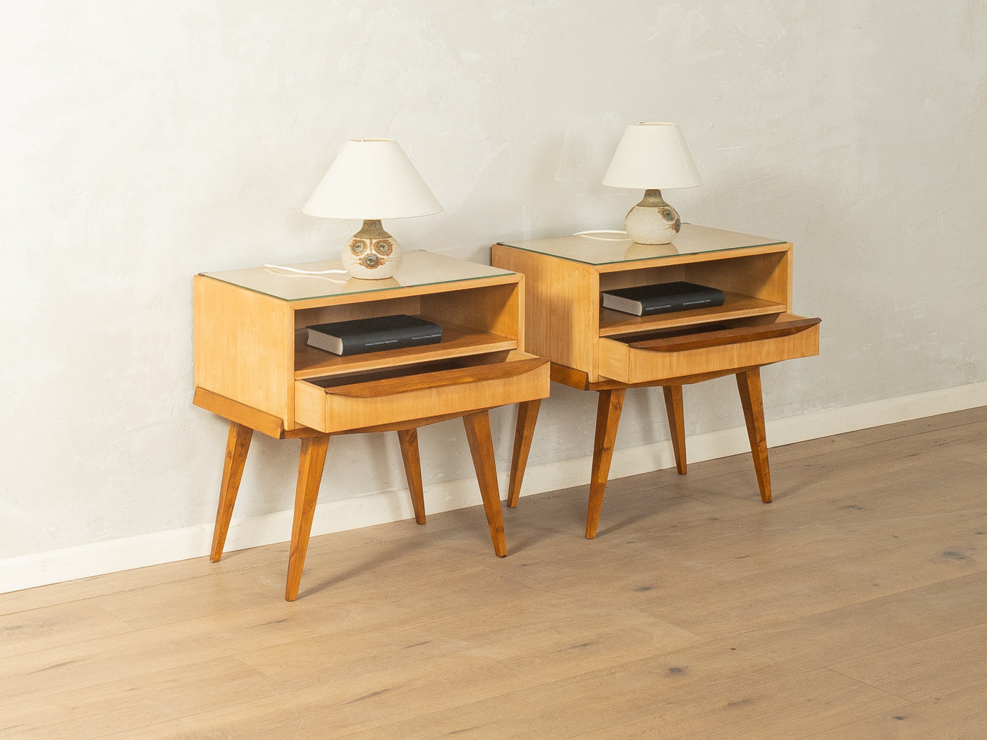 Nachttische, Helmut Magg für WK Möbel