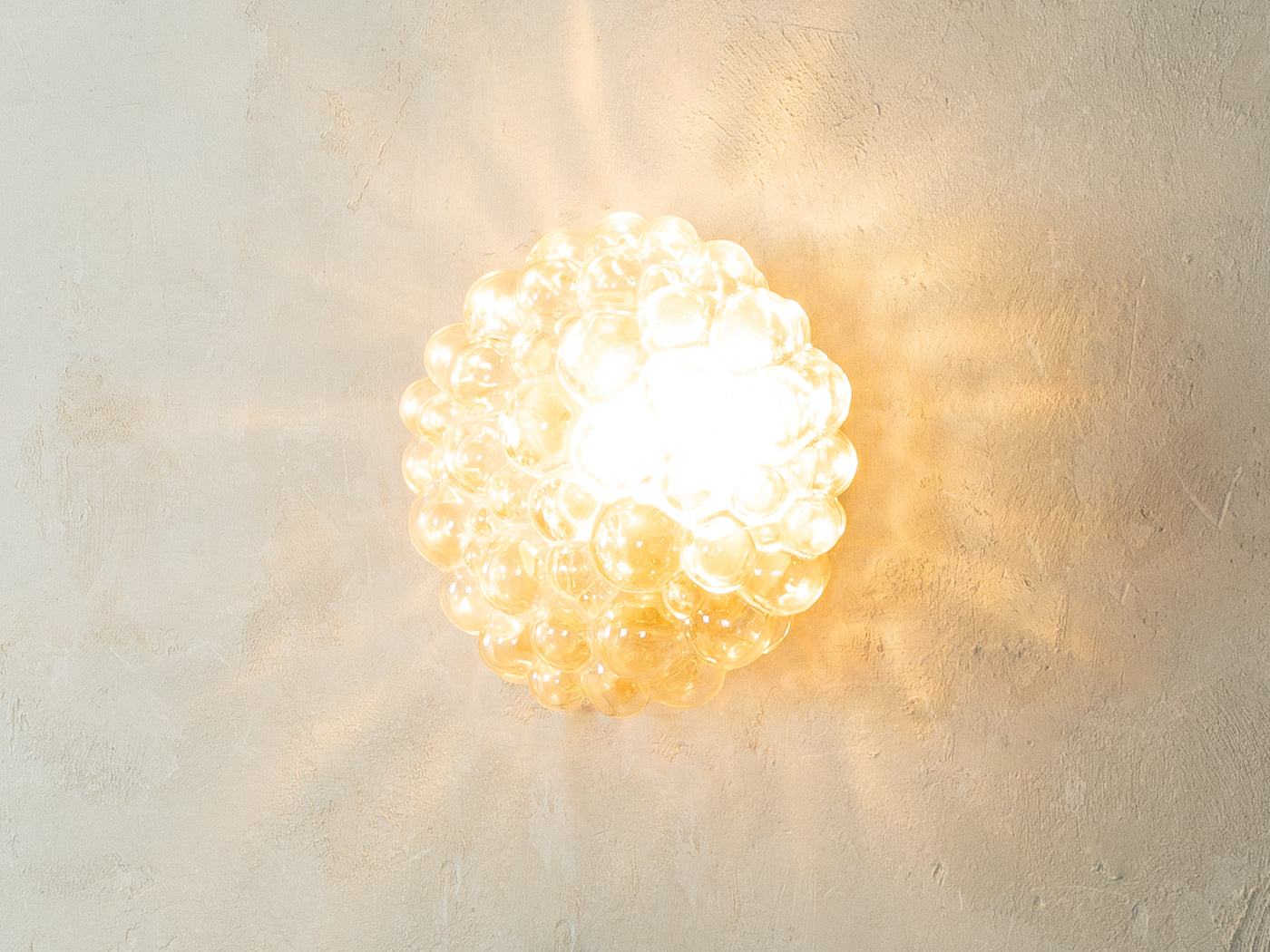 Wand- und Deckenlampe 1970er Jahre, Doria Leuchten