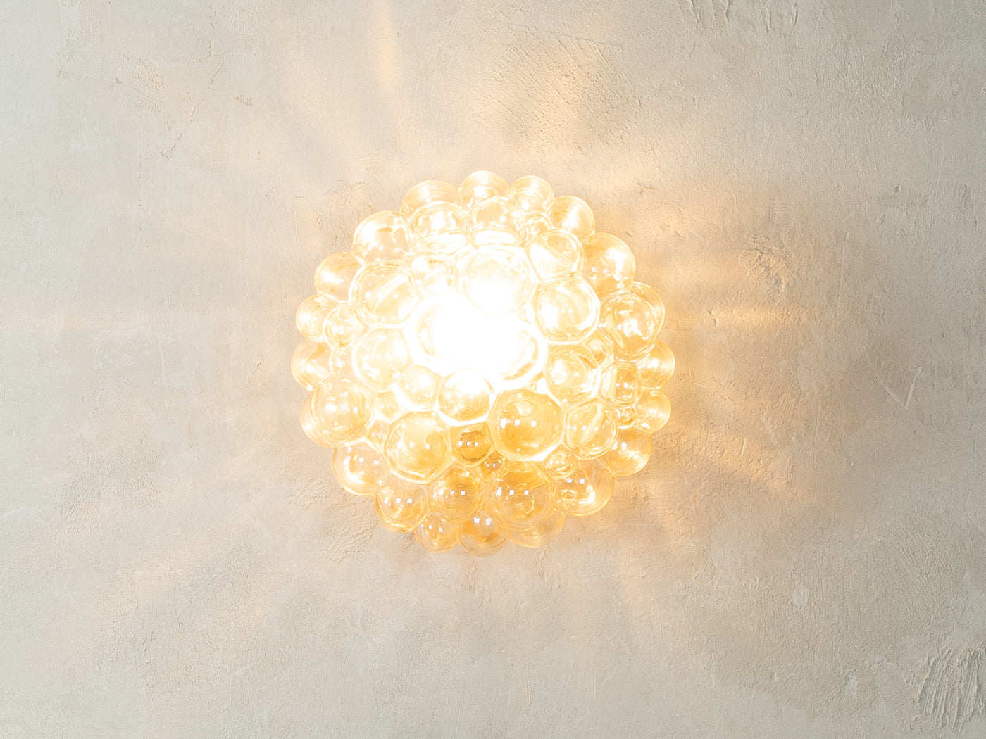 Wand- und Deckenlampe 1970er Jahre, Doria Leuchten