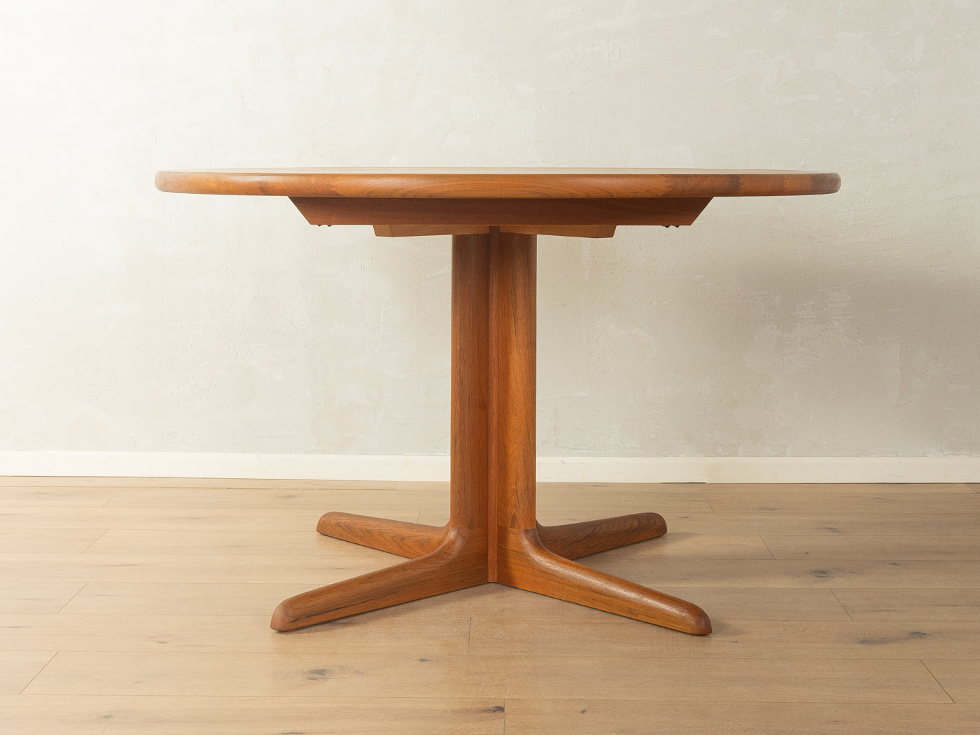 Buy 1960s Mid-Century Teak Dining Table with Star Base | MCF | MCF