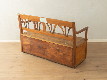 Biedermeier Truhenbank - Bild 7