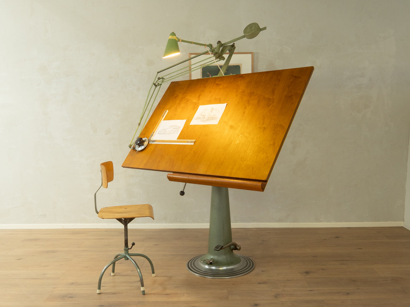 1950s Drawing Table, Nike Eskilstuna
