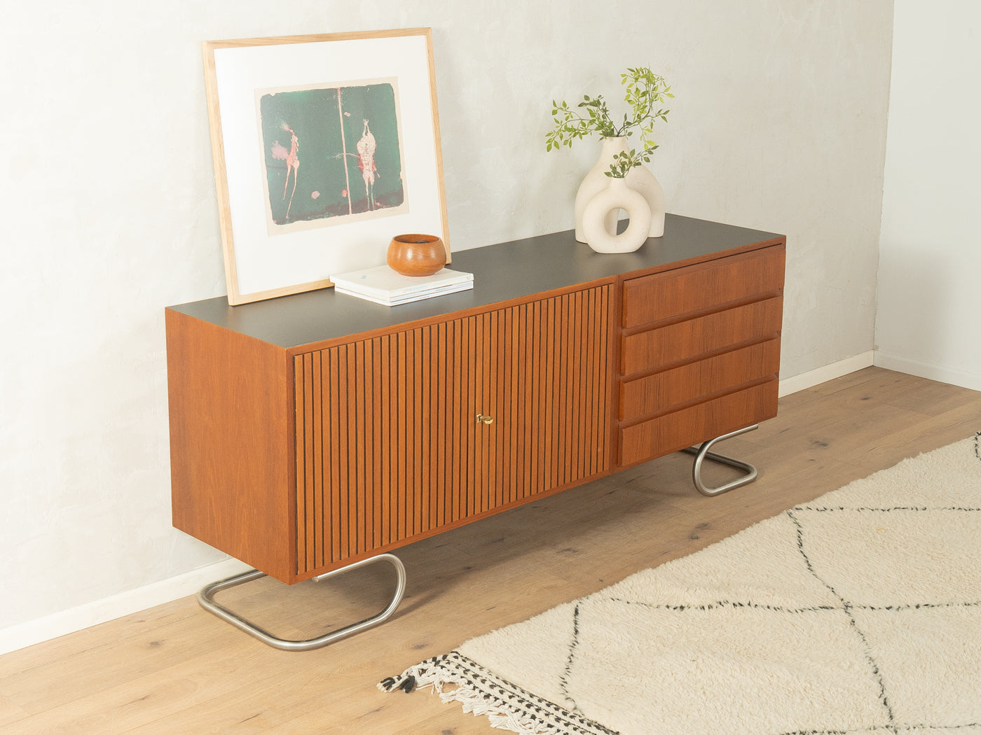 セラミックアーツスタジオ　ミッドセンチュリー　ビンテージ　50s Mid-Century Teak Sideboard 1950s buy used | MCF Select