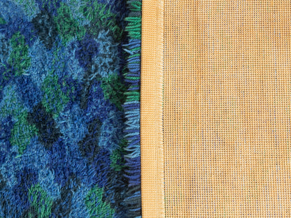 Abstrakter Hochflor-Teppich im Space Age Stil - Bild 5