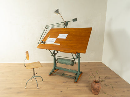 1950s Drafting Table by Nestler