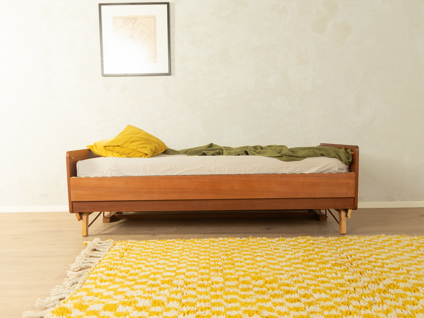 1960s Mid-Century Folding Bed