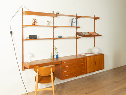 1960s Wall System, Kai Kristiansen, FM Møbler
