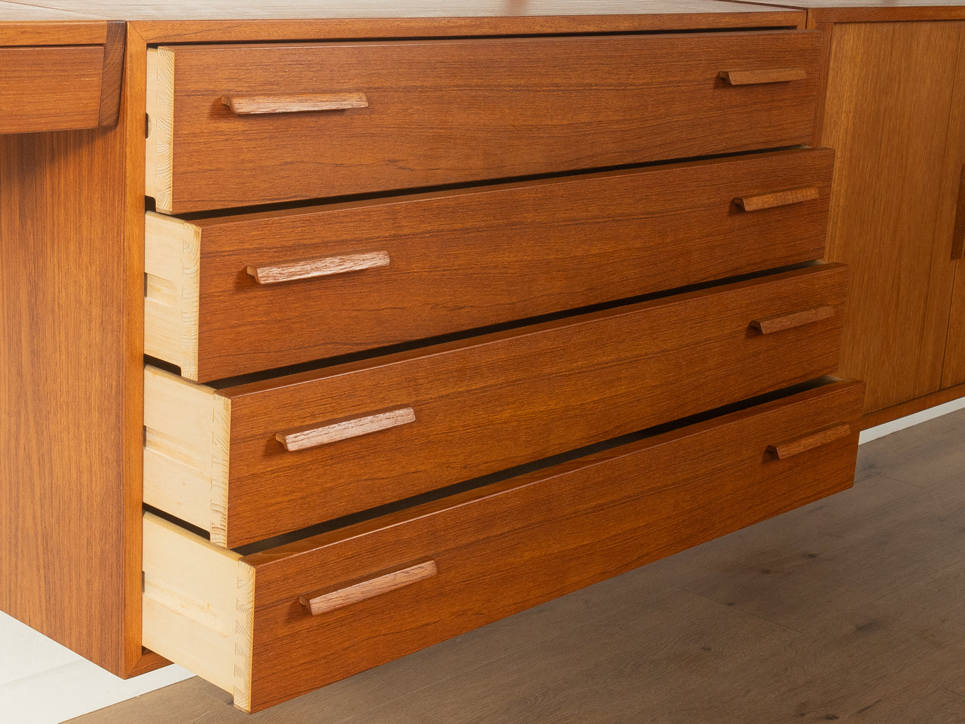 1960s Wall System, Kai Kristiansen, FM Møbler