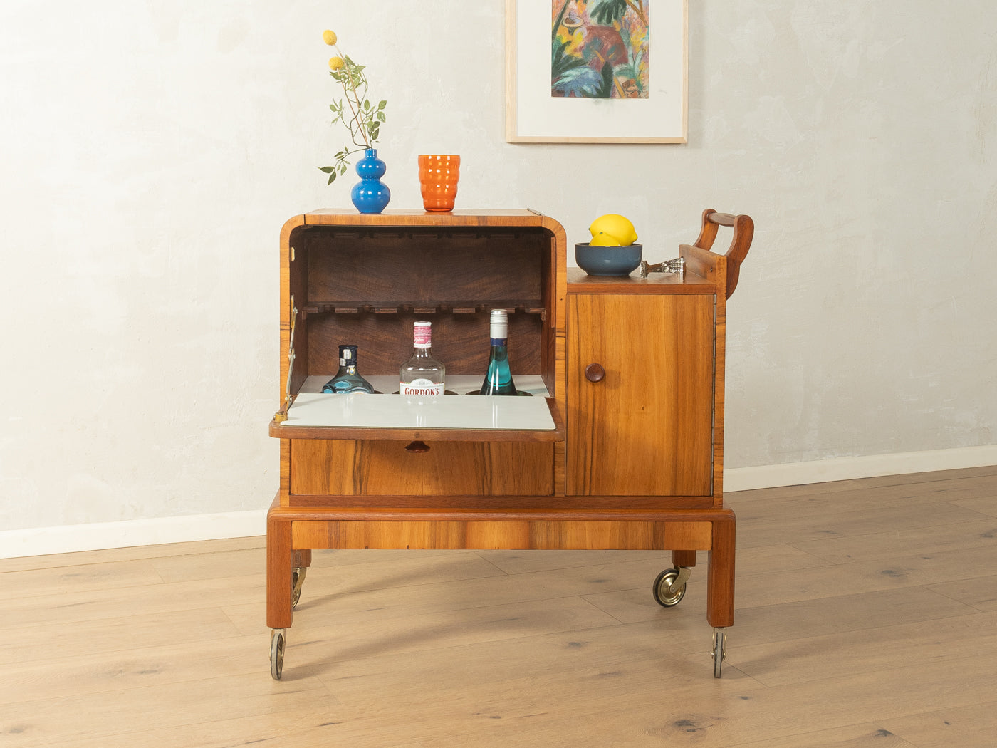 1930s Art Deco bar cabinet