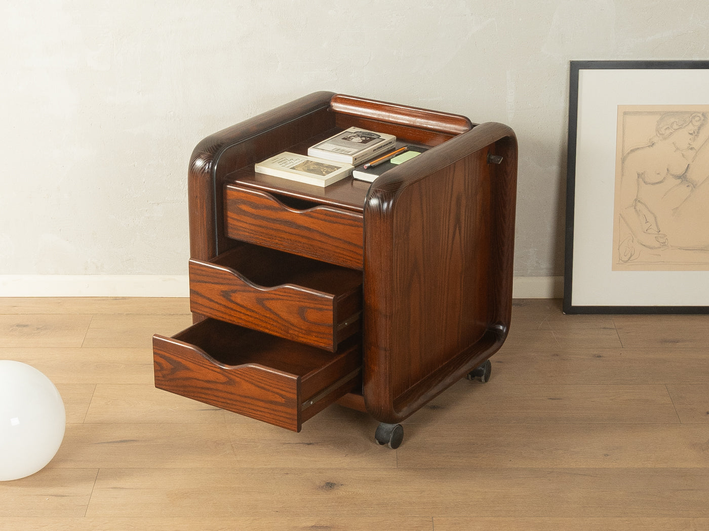 Hombre Rollcontainer, Burghard Vogtherr, Rosenthal