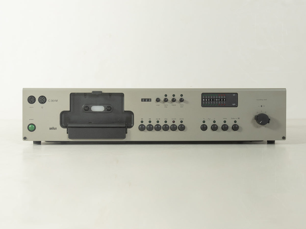 C 301 M Kassettendeck, Dieter Rams, Braun - Bild 4