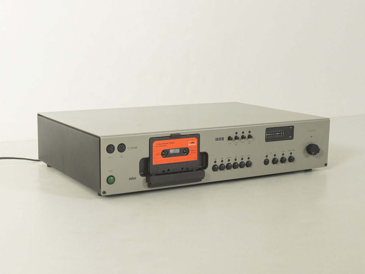 C 301 M Kassettendeck, Dieter Rams, Braun - Bild 2