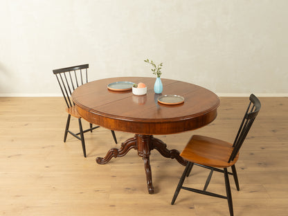 Antiker Ausziehtisch mit Mittelfuß - Bild 2