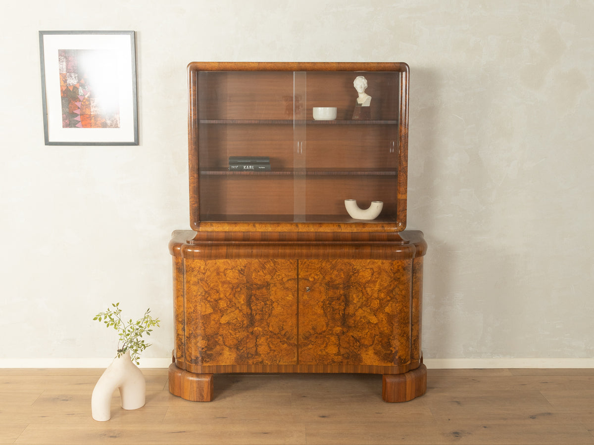 1930er Jahre Art Déco Vitrine - Bild 1