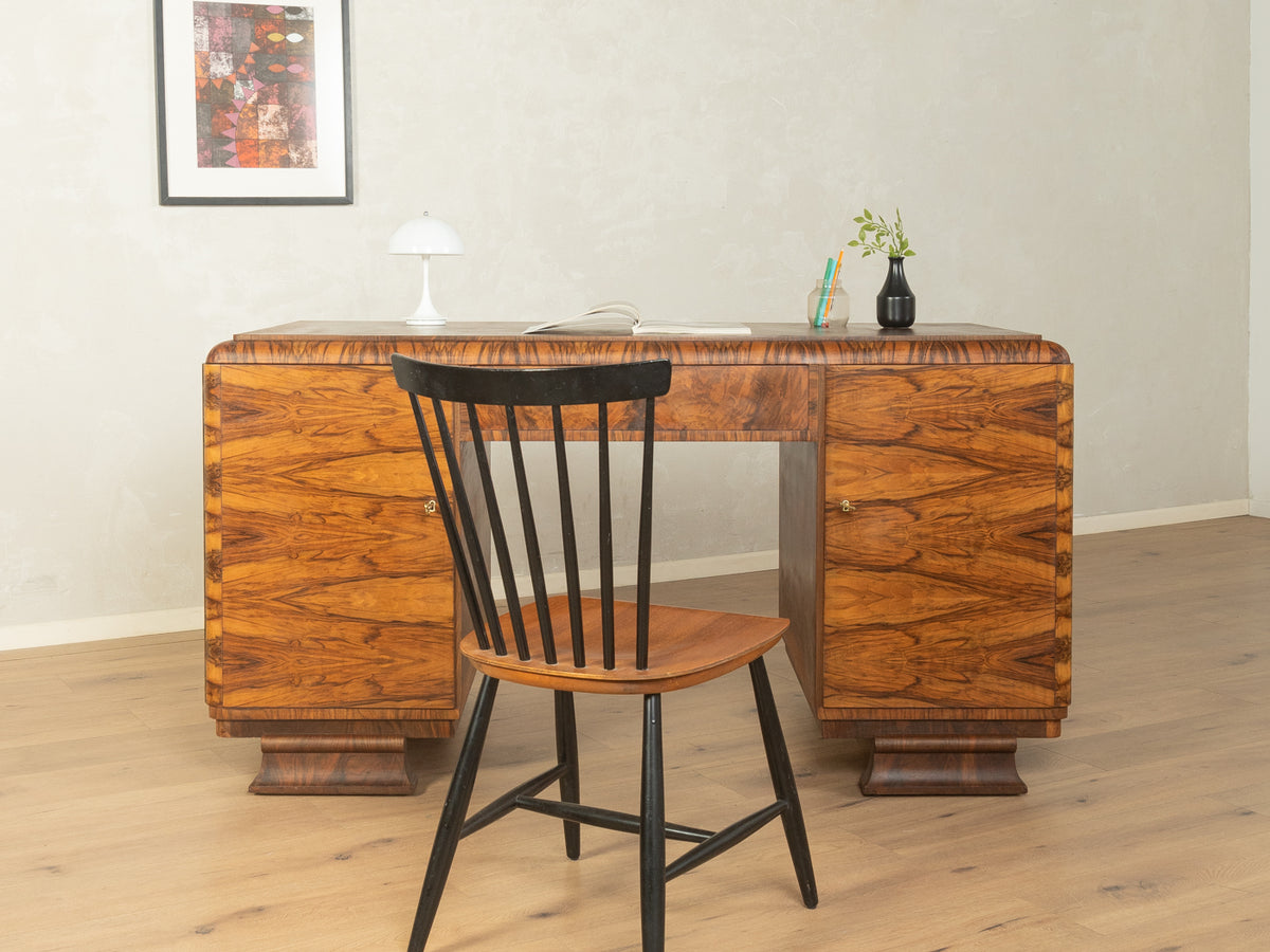 1930er Jahre Art Déco Schreibtisch - Bild 1
