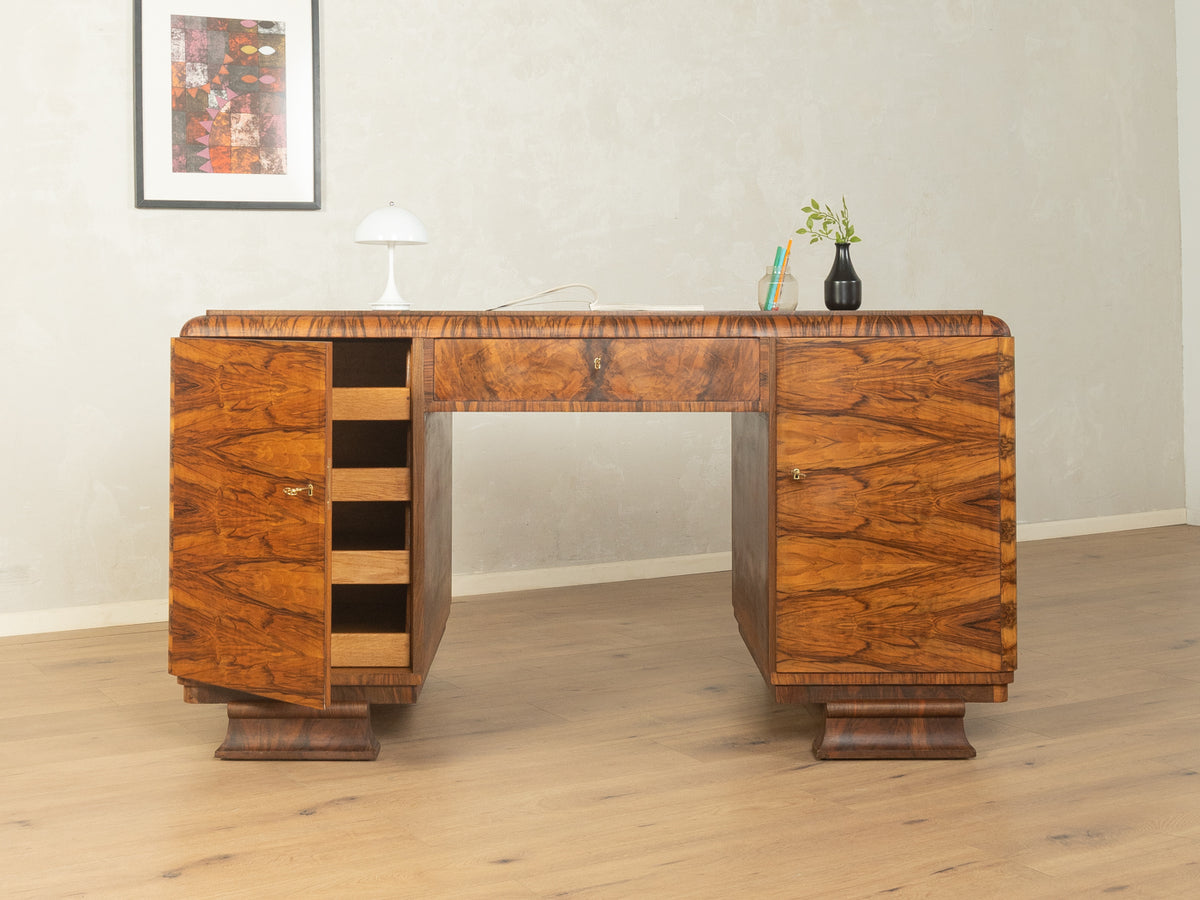 1930er Jahre Art Déco Schreibtisch - Bild 6
