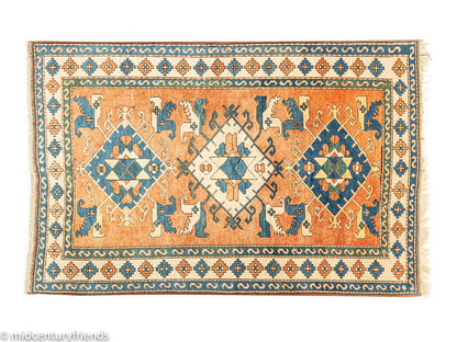 1960er Jahre Kazak Teppich, 198 x 310